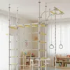 Sprossenwand für Kinder Indoor Klettergerüst aus Metall mit Produktbild-Vorschau 3
