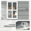 Outsunny Gerätehaus mit Pultdach 183 x 134 cm Gartenhaus Produktbild-Vorschau 7