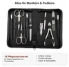 12teiliges Solingen* Maniküre Set mit Leder-Etui Produktbild-Vorschau 10