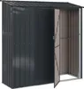 vidaXL Zahradní přístřešky antracit 203,5 x 73 x 200 cm Náhled obrázku produktu 5