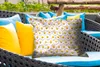 MuchoWow® Outdoor Kissen - Ein florales Muster aus Produktbild-Vorschau 4