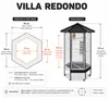 Sechseck-Voliere Villa Redondo · Vogelkäfig für Sittiche & Produktbild-Vorschau 4