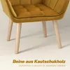 HOMCOM Einzelsessel Armlehnsessel Relaxsessel mit Produktbild-Vorschau 6
