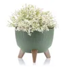 Súprava kvetináčov Rosa linea Eco wood green Náhľad obrázku produktu 6