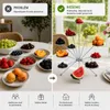 Zavesená kovová miska na ovocie z ručne spájkovaného kovu, Náhľad obrázku produktu 4