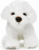 Kuscheltier Malteser weiß sitzend 13 cm Plüschhund Produktbild-Vorschau 2