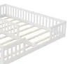 Cama doble de 90 x 200 cm, cama infantil baja con Vista previa de la imagen del producto 13