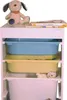 GINGER HOME Dětská Skříňka s 4 Úložnými Boxy, Bílá, Náhled obrázku produktu 11