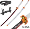 Ozdobny drewniany wakizashi o długości 77 cm z podstawką i Podgląd zdjęcia produktu 1