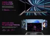 Marketing image showcasing a laptop with feature callouts for WiFi and battery life. Produktbild-Vorschau