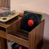sweeek - Zweifarbiger Vintage Schallplattenschrank mit Produktbild-Vorschau 7