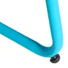 Homestyle4u Beistelltisch Gartentisch Blau Metall Tisch Produktbild-Vorschau 5