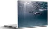 MuchoWow® Laptop Aufkleber Sticker Cover Delfin - Sonne - Produktbild-Vorschau 1