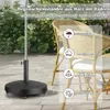 GOPLUS Sonnenschirmständer mit Rollen, Schirmständer für Produktbild-Vorschau 3