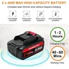 Akku-Rasentrimmer 21V mit 2 Batterie, Freischneider, Produktbild-Vorschau 4