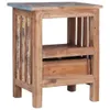 A wooden nightstand with a drawer and an open shelf, set against a white background. Náhled obrázku produktu