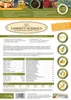 A marketing image for dog food, featuring product information and branding. Produktbild-Vorschau