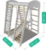 Spielplatz indoor, Klettergerüst aus Holz für Kinder, Produktbild-Vorschau 4