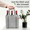 9er Flaschentasche Filz – Flaschenträger für bis zu 9 Produktbild-Vorschau 7