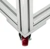 SCHMIDT systemprofile 4x Lenkrolle mit 3D-Platte Nut 8 Produktbild-Vorschau 5