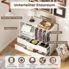 COSTWAY Plattenspielerständer, Plattenspielertisch mit Produktbild-Vorschau 4