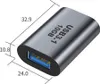 INF Adattatore USB-C Femmina a USB Femmina 10Gbps - Anteprima dell’immagine prodotto 3