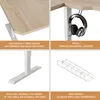 Hilodesk 150cm L Elektryczne Biurko stojące z regulowaną Podgląd zdjęcia produktu 8