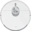 A top-down view of a white robot vacuum cleaner on a white background. Anteprima dell’immagine prodotto