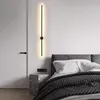 ZMH LED Wandleuchte Schwarz 100CM Lang Innen Wandlampe Produktbild-Vorschau 4