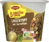 Maggi 5 Minuten Linseneintopf Kartoffeln (1x49g Packung) Produktbild-Vorschau 4