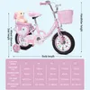 Kinderfahrrad 18 Zoll Fahrrad fuer Maedchen im Alter von Produktbild-Vorschau 12