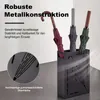 COSTWAY Regenschirmständer aus Metall, Schirmständer Produktbild-Vorschau 5