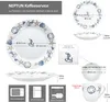 Neptun 18-częściowy serwis kawowy marynistyczny filiżanka Podgląd zdjęcia produktu 6