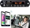 A collage showing a car audio adapter, two smartphones, and a woman in a car. Náhľad obrázku produktu