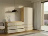 Cassettiera ampia TAAVI - rovere artigianale / cashmere Anteprima dell’immagine prodotto 3