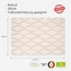 Kurzflorteppich MANOAH Creme-Rosé, 160 x 230 cm Produktbild-Vorschau 2