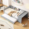 Multifunktionales Kinderbett mit Schreibtisch, Regal und Produktbild-Vorschau 1
