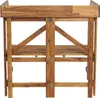 Front view of a wooden potting bench. Náhled obrázku produktu