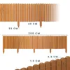 Woodygift Beeteinfassung Holz Rollzaun Gartenzaun Produktbild-Vorschau 2