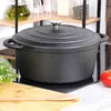 Vilde | Casseruola - Con coperchio - Nero - 5,9 L - Ghisa - Anteprima dell’immagine prodotto 3