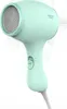 A light green hairdryer is shown against a white background. Produktbild-Vorschau