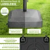 tillvex® Podstawa parasola PAVERA z kółkami i hamulcami, Podgląd zdjęcia produktu 7