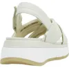Clarks Tuscan Cross 26181470 4, Sandaletten in Weiß für Produktbild-Vorschau 3