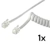 Goobay 50246 Cavo spiralato per cornetta telefonica CCA Anteprima dell’immagine prodotto 4