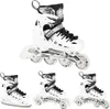 4-in-1 LED Inline-/Schlittschuhe, Größe L (39-42) Produktbild-Vorschau 4