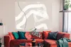 MuchoWow® Poster Linie - Abstrakt - Design 160x120 cm - Produktbild-Vorschau 2
