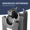 WELLENBORG® Faltbarer Wäschekorb faltbar grau groß - Produktbild-Vorschau 8
