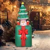Outsunny Aufblasbar Beweglich Weihnachtsmann aus Produktbild-Vorschau 2
