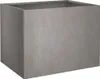 A plain, studio shot of a square planter. Náhled obrázku produktu