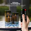 FlinQ LED-Kerzen mit beweglicher Flamme im Smoke-Glas – Produktbild-Vorschau 4